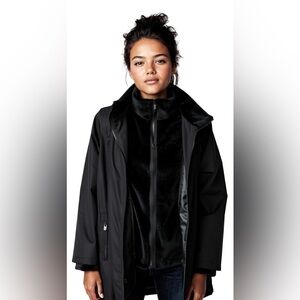 Sheared Mink Jacket & Lined Raincoat